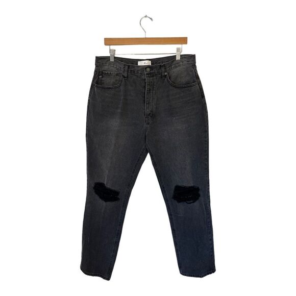 Kancan | Washed Black Distressed Denim Jeans 15 / 31 - Picture 1 of 11
